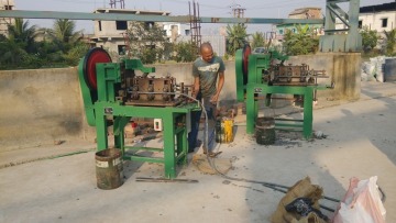 Automatic Single Coil Spring Lock Washer Making Machines