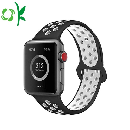 Διπλό Χρώμα Νεότερο Apple Band Silicone Band 42mm / 38mm