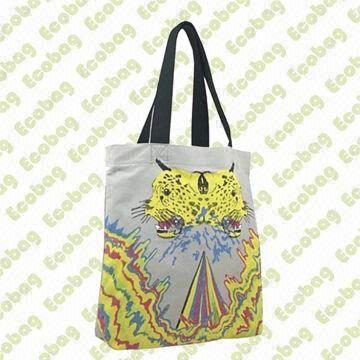 Cotton/Organic Cotton/Bamboo Bag with Silkscreen Printing, Available in Various Colors