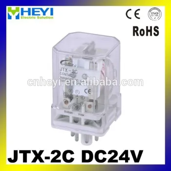 General purpose relay sockets electromagnetic relay 24v JTX-2C