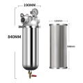 SUS304 Pil Elektrolit için Ön Filtre 10 Mikron