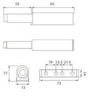 Silent Push Open Mechanism