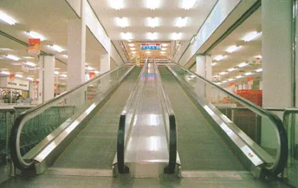 Moving Walks for Shopping Mall