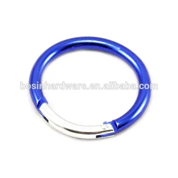 Custom High Quality Metal Round Carabiner Aluminum