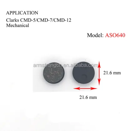 ASO640 Quiet Bicycle Brake Pad for Clarks CMD-5/CMD-7/CMD-12 Mechanical Brakes