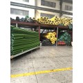 Gazon synthétique coloré d'herbe moins chère, gazon artificiel pour jardin
