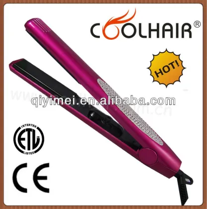 Latest technology jet black hair straightener