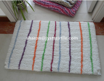 Soft Long Hair Thick Shaggy Polyester Silk Door Mat