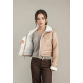 Custom Jackets Women leather and fur Jacket For Women 2024