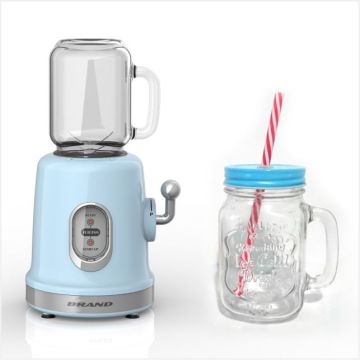 Portable Juicer Blender Food Mixer Processor for Fresh Juice, Smoothies & Milkshakes
