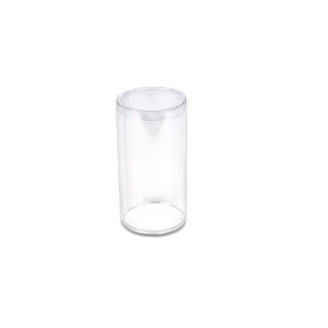 Disposable PET PVC Clear Plastic Cylinder Box