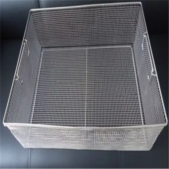 2018disinfection wire basket 40*30*7cm stainless steel wire mesh basket rectangular mesh basket for medical