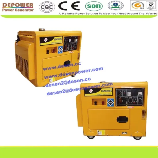 2%off promotion,1phase,3phase Silent 6KVA 5KW welding diesel generator