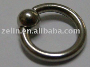 316L surgical stainless steel earing,BCR body jewelry