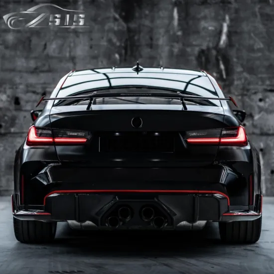 DRY Carbon Fiber Rear Lip Diffuser Fit for G80 M3 & G82 M4 (2019-2023)
