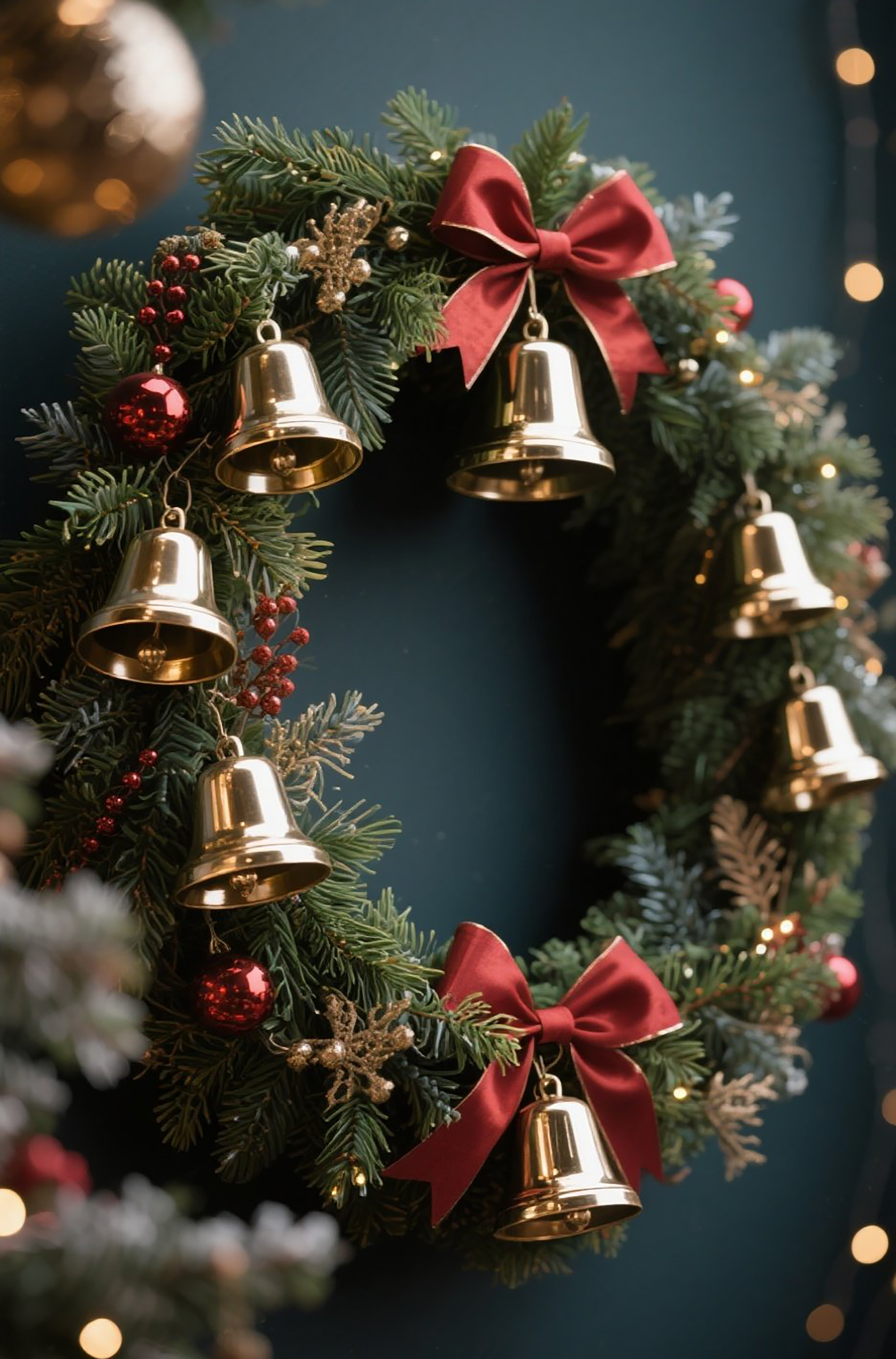 Christmas garland for stairs