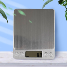 Small portable stainless steel kitchen scale