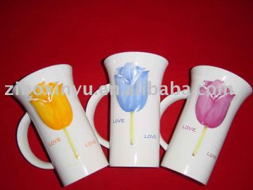 16oz coffee Mug with 3D logo printing