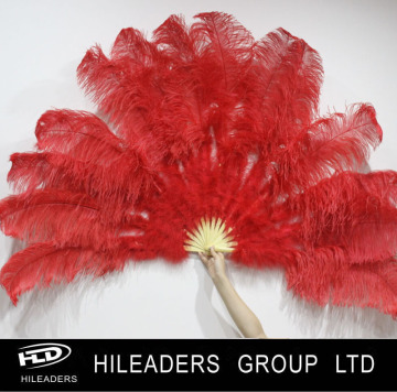 RT459 Japan Dance Hand Fan Ostrich Feather Fan