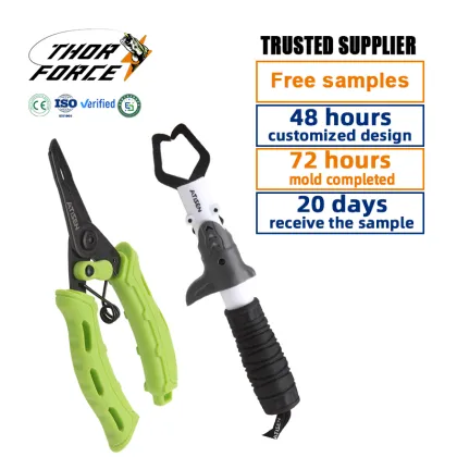 High Quality 60g Fish Pliers and 97g Fish Controller Stainless Steel Fishing Pliers Set - THORFORCE