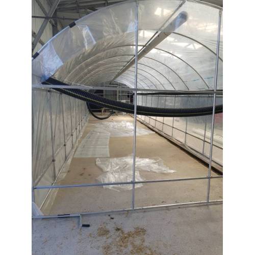 Tunnel PE Flim Greenhouse For Vegetables / Flower