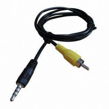 3.5mm stereo to 1 RCA cable