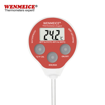 schnell ablesbares wasserdichtes Fleischthermometer digital genaues Sondenthermometer