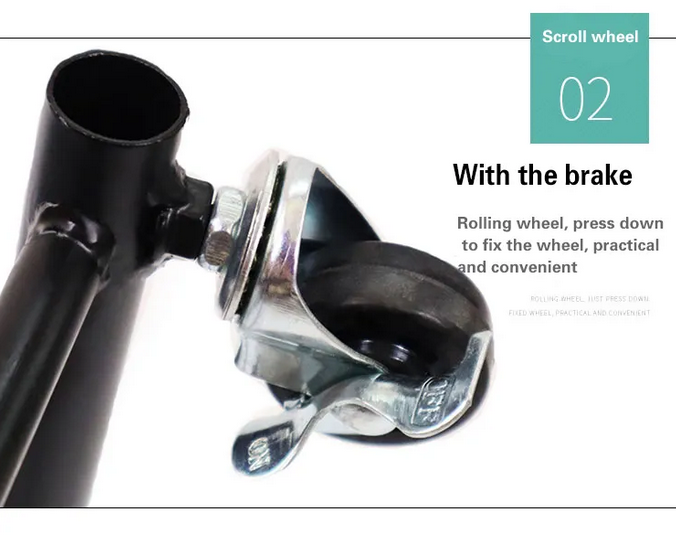 Supermarket Magazine Display Rack With Wheels