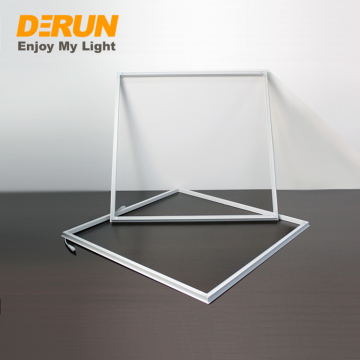 Aluminium carré bord éclairé en panneau de panneau 60x60