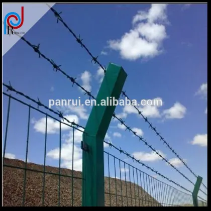 IOWA Powder Coating Barbed Wire For Road