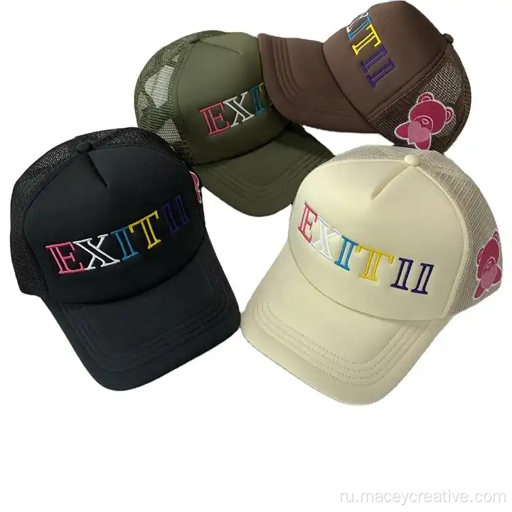 Пользовательская вышиваемая шляпа шляпа