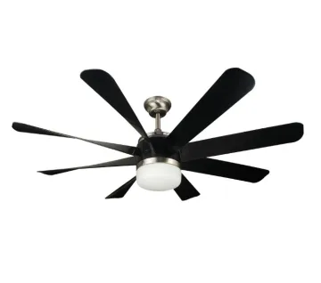 Eight Blades Ceiling Fan with lamp