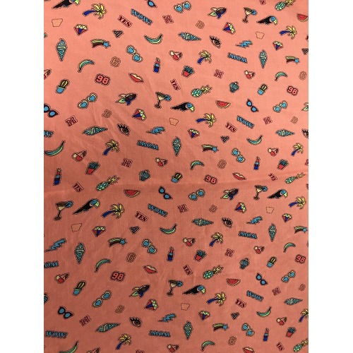 Tissu d&#39;impression Rayon Challis 32S pour enfants et enfants