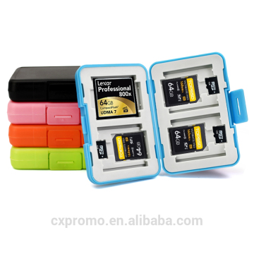 Aluminium Memory Card Case for Compact Flash Cards - AL1-CF