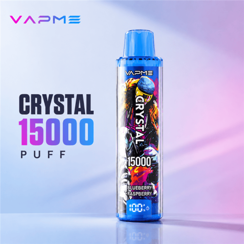 Vapme Crystal 15k Puff Disposable Vapes Pod Rechargeable