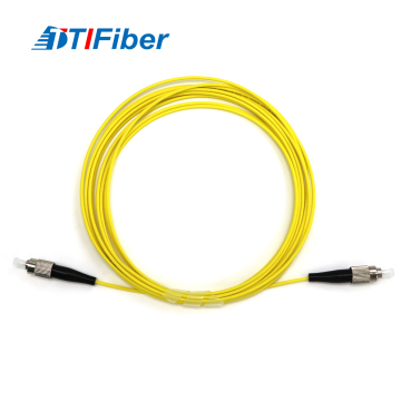 FC UPC to FC UPC Single-mode G652D Simplex 2.0mm PVC Fiber Optic Patch Cord