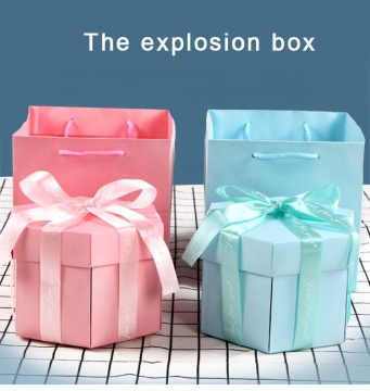 Handmade DIY Photo Album: Scrapbook & Surprise Box for Anniversary and Birthday Gifts