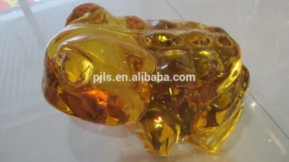 wholesale modle sculpture crystal lucky glass toad