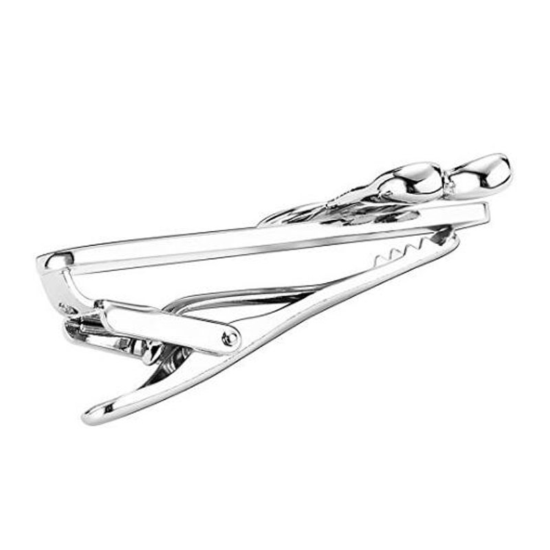 Silver Men S Tie Bar Clip