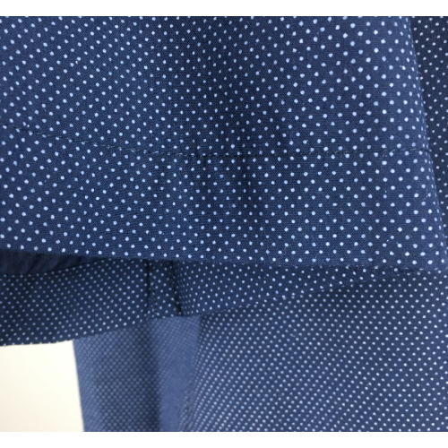 Polka dot short sleeve men Work shirt