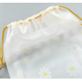 Sac à cordon PE semi-transparent