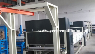Activated carbon powder composite hot melt machine