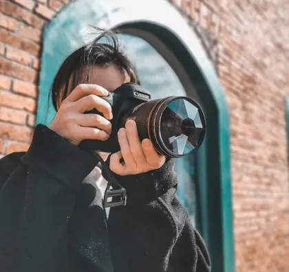 Crystal Prism Camera Lens Kaleidoscope Filter