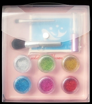 Temporary Airbrush Tattoo-Glitter Tattoo Small Kit