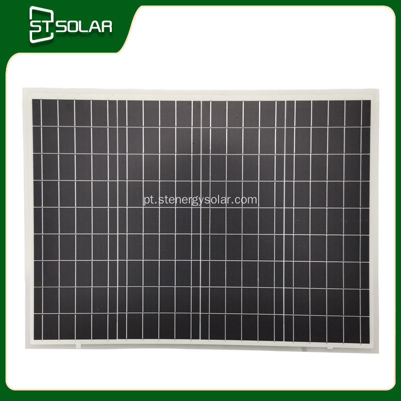 55W 18V painéis solares de estimação fosca