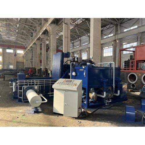 Automatic Scrap Aluminum Profile Baler With Octagonal Bale