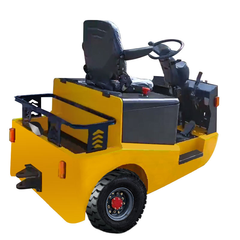 Electric Seated Tow Tug Tractor - 3 Wheels 1-5 Ton Capacity