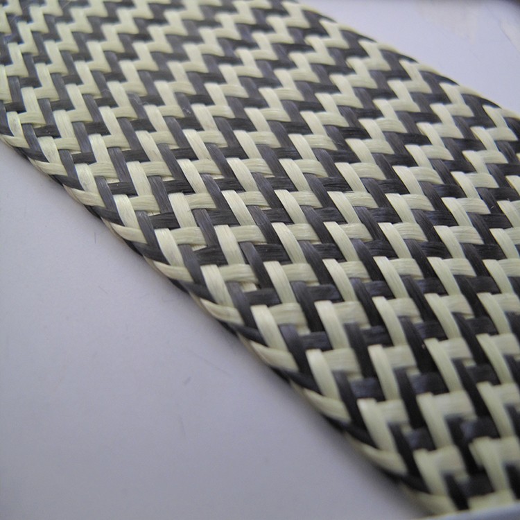 Carbon Aramid Fiber Hybrid Braided Sleeve