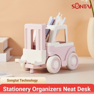 Unique Forklift Design Stationery Storage Box
