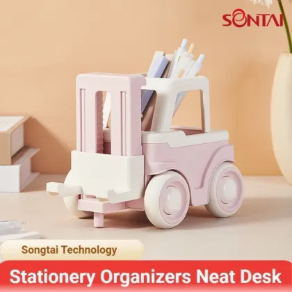 Cool Forklift Shaped Pen Holder